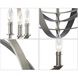 Buster 6 Light 27.75 inch Burnished Silver Foyer Pendant Ceiling Light
